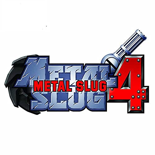 A/X 13 cm 6,6 cm para Metal Slug Logo Pegatinas de Coche Vinilo Impermeable a Prueba de arañazos