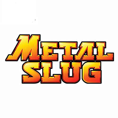 A/X 13 cm 6,6 cm para Metal Slug Logo Pegatinas de Coche Vinilo Impermeable a Prueba de arañazos