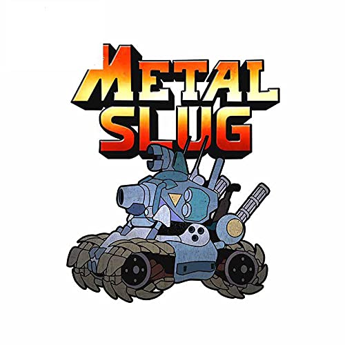 A/X 13 cm 6,6 cm para Metal Slug Logo Pegatinas de Coche Vinilo Impermeable a Prueba de arañazos