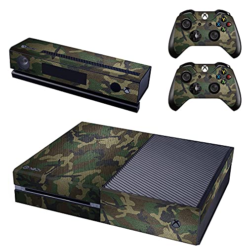 AXDNH Patrón De Calavera De Terror Azul Pieles para Xbox One Controller PVC Sticker, Calcomanía Extraíble Skin Sticker para Xbox One Console Y 2 Gamepads, Accesorios,0254