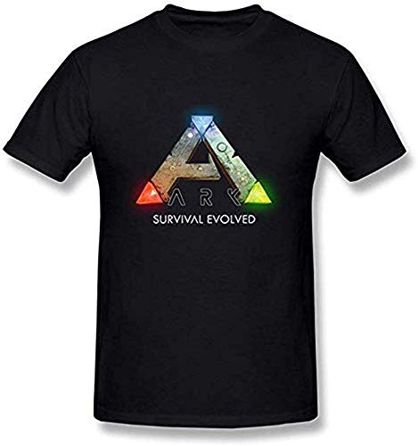 AYYUCY Camisetas y Tops Hombre Polos y Camisas Men's Ark Logo Ark Survival Evolved T-Shirt