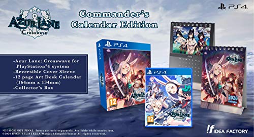Azur Lane : Cross Wave Commander's Calendar Edition pour PS4 [Importación francesa]