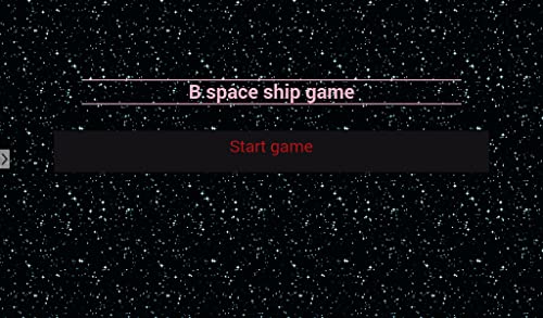 B space ship game