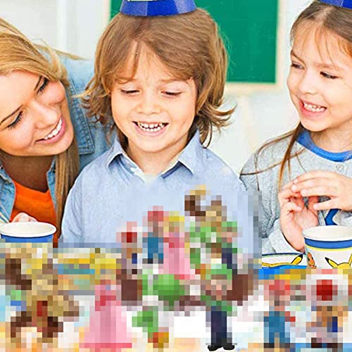 Babioms Decoración para Tarta - 6 piezas de decoración para tarta de cumpleaños de animales de dibujos animados, el mejor regalo para niños