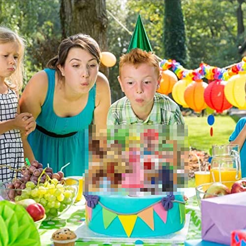 Babioms Decoración para Tarta - 6 piezas de decoración para tarta de cumpleaños de animales de dibujos animados, el mejor regalo para niños
