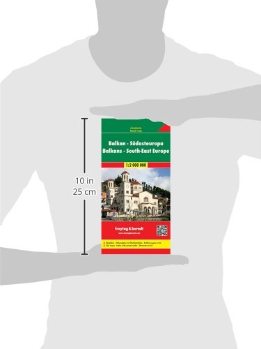 Balcani-Europa sud-est-Europa 1:2.000.000: Wegenkaart 1:2 000 000: AK 2003 (Auto karte)