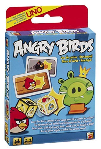 bällebad24 Mattel W3969 Angry Birds - Juego de cartas