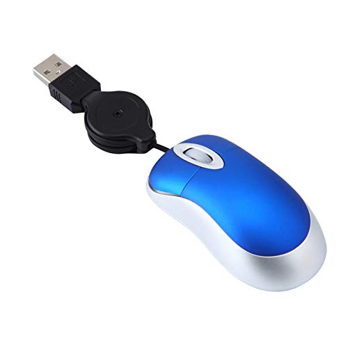 Banane Ratón con cable USB, creativo, 100 ppp, cable USB retráctil, ergonómico, para juegos Windows 98 2000 XP Vista