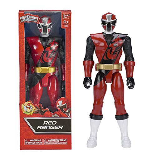Bandai 43621 Power Rangers Ninja Steel - Figura coleccionable, Rojo, 5 x 11 x 30 cm