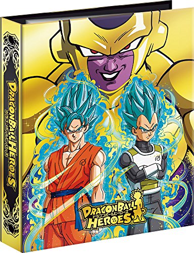 BANDAI Dragon Ball Heroes 9 Pocket Binder Set - Super God Warrior of Fierce Fight - by