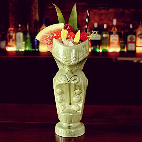 bar@drinkstuff Mouth Tiki Mugs - Taza de cerámica hawaiana (600 ml)