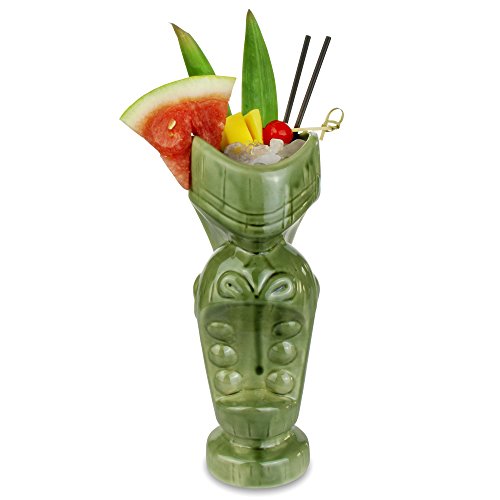 bar@drinkstuff Mouth Tiki Mugs - Taza de cerámica hawaiana (600 ml)