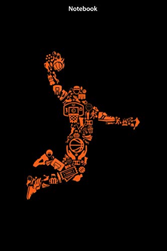 Basketball Slam Notebook Dunk Player: Notebook Journal