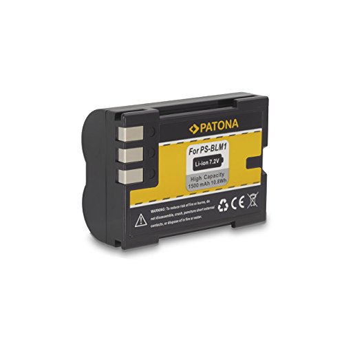 Batería PS-BLM1 para Olympus C-5060 Wide Zoom | C-7070 Wide Zoom | C-8080 Wide Zoom | E-1 | E-3 | E-30 | E-300 | E-330 | E-500 | E-510 | E-520 | E1 | E3 | E30 | E300 | E330 | E500 | E510 | E520