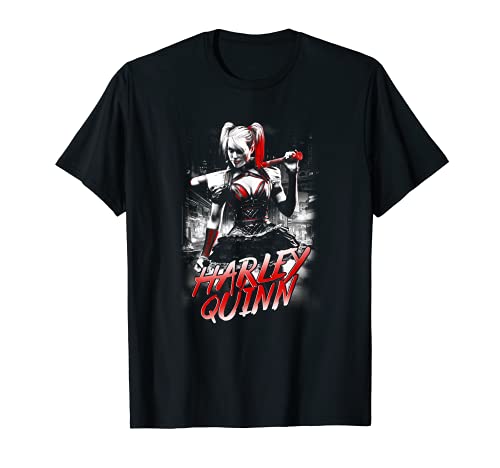 Batman: Arkham Knight Harley Quinn City Camiseta
