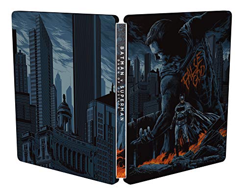 Batman v Superman: El Amanecer de la Justicia - Theatrical & Ultimate Ed. - Mondo Steelbook. Edición exclusiva de Amazon [Italia] [Blu-ray]