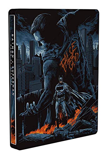 Batman v Superman: El Amanecer de la Justicia - Theatrical & Ultimate Ed. - Mondo Steelbook. Edición exclusiva de Amazon [Italia] [Blu-ray]