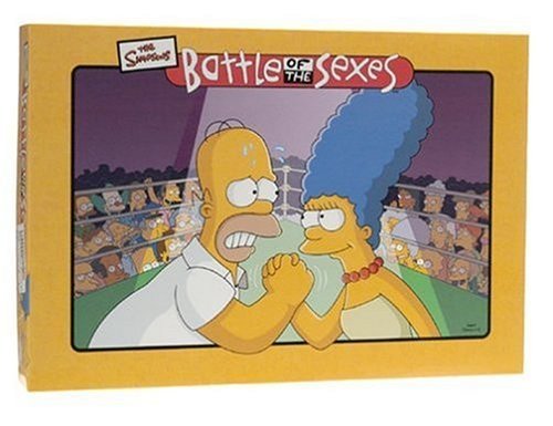 Battle of the Sexes Simpsons Board Game by University Games