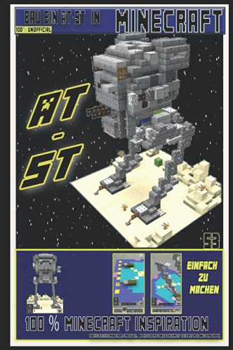 Bau ein AT ST in Minecraft:: Wie baut man ein All Terrain Scout Transport (AT-ST) in Minecraft (Minecraft Star Wars Bauplan)