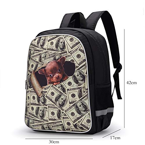 Bayonetta Bloody Fate Mochila Impresa Bolso de Escuela Compacto y liviano Adecuado para niños y niñas Bolsa de Viaje Casual para niñas Escuela portátil Daypack (Color : A02, Size : 30 X 17 X 42cm)