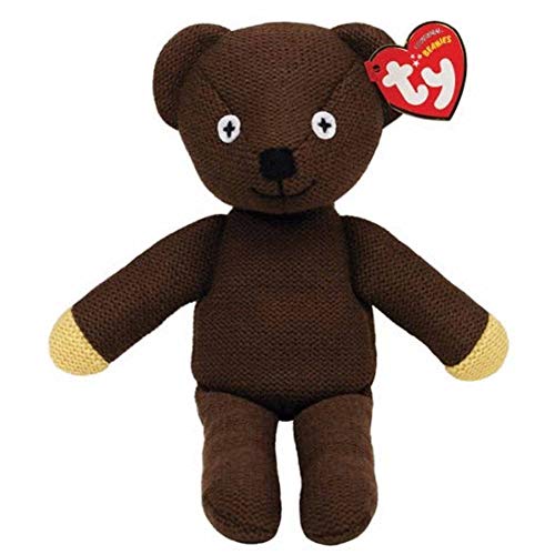 Bean Oficial Mr Teddy - Oso de peluche con chaqueta extraíble (25 cm)