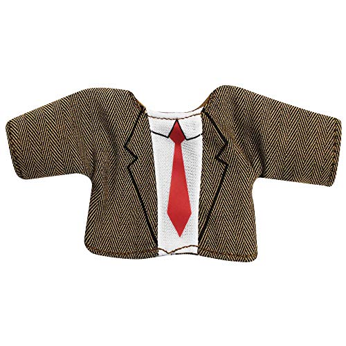 Bean Oficial Mr Teddy - Oso de peluche con chaqueta extraíble (25 cm)