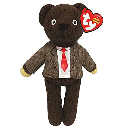 Bean Oficial Mr Teddy - Oso de peluche con chaqueta extraíble (25 cm)