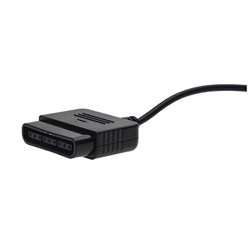 Beauneo Adaptador Converter para Mando de para PS2 a PS3 / PC USB