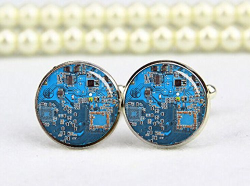 Beautiful Dandelion Gemelos de placa de circuito, ingeniero de TI, placa base, gemelos personalizados