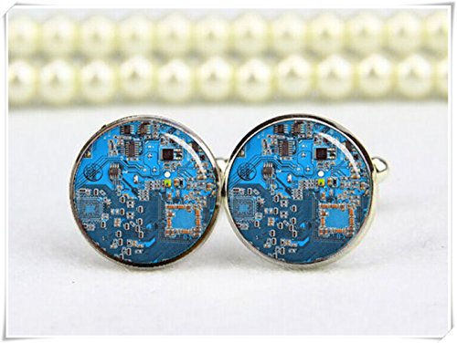 Beautiful Dandelion Gemelos de placa de circuito, ingeniero de TI, placa base, gemelos personalizados