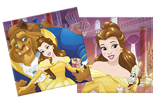 Beauty & The Beast Paper Napkins