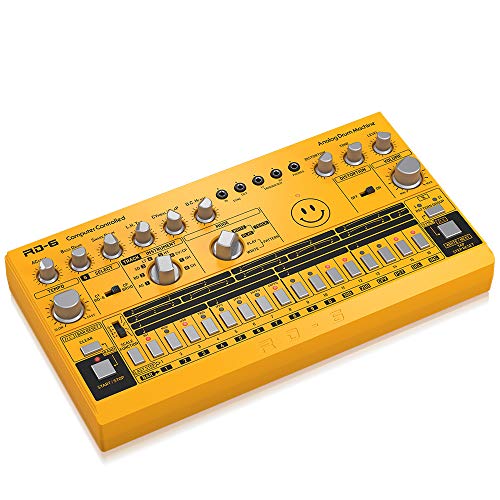 Behringer RD-6-AM, Máquina de tambor analógico, RHYTHM DESIGNER RD-6, Naranja (Amber)