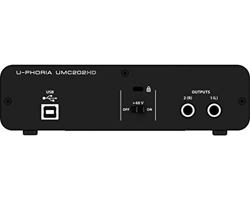 Behringer U-PHORIA UMC202HD Interface de audio/midi usb