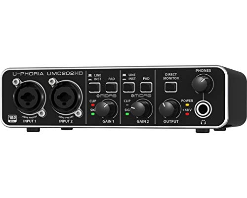 Behringer U-PHORIA UMC202HD Interface de audio/midi usb