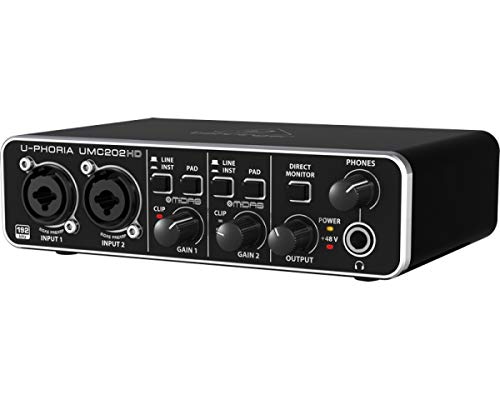 Behringer U-PHORIA UMC202HD Interface de audio/midi usb