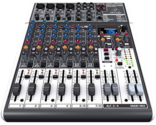 Behringer XENYX X1204USB mezclador para directo x, 12 puertos
