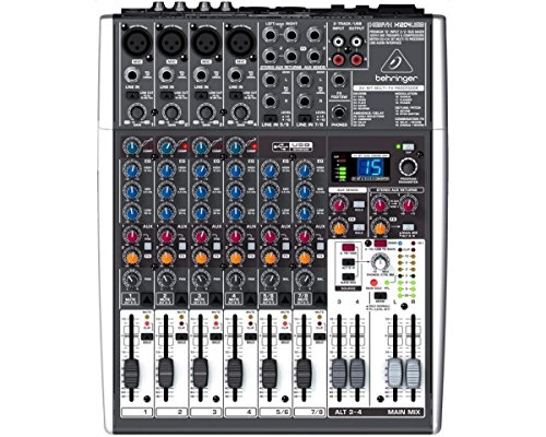 Behringer XENYX X1204USB mezclador para directo x, 12 puertos