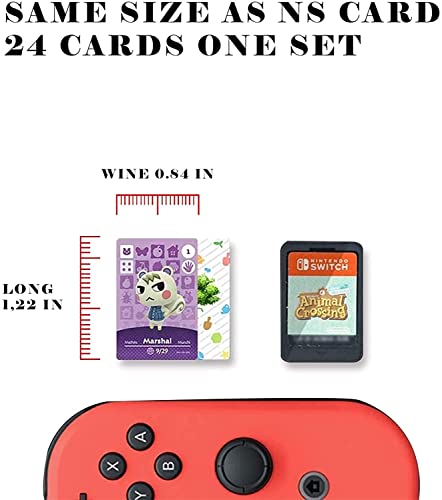 BEIDA 30 Pcs Sanrio Amiibo Carácter Rare Tarjetas De Aldeano para El Cruce De Animales New Horizons, Acnh Tarjetas De Juego para Switchswitch Litewii Enslew 3ds (Tarjeta De 24 NFC + 6 Tarjeta Sanrio)