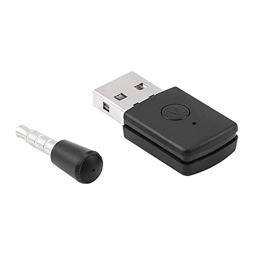 Belissy Mini USB 4.0 para el Adaptador Bluetooth/Receptor de dongle y transmisores para PS4 Playstation