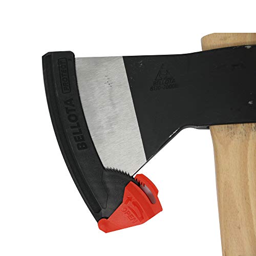 Bellota 8130500N Hacha (vizcaína), Negro/Madera, 400 x 95 mm