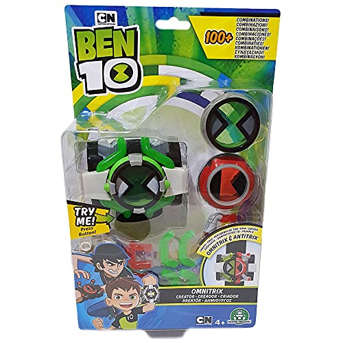 Ben 10 Set de creador Omnitrix Deluxe, Multicolor, 8x9.5x7 cm (Flair Leisure Products BEN51000)