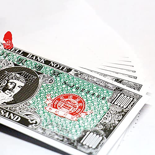 Bendice Ancestor Money Joss Paper Hell Bank Notes para funerales, el festival Qingming y el festival del fantasma hambriento, dinero de papel de Joss chino, 300 piezas
