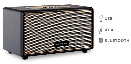 Bennett & Ross BB-860BK Blackmore altavoz con Bluetooth Negro