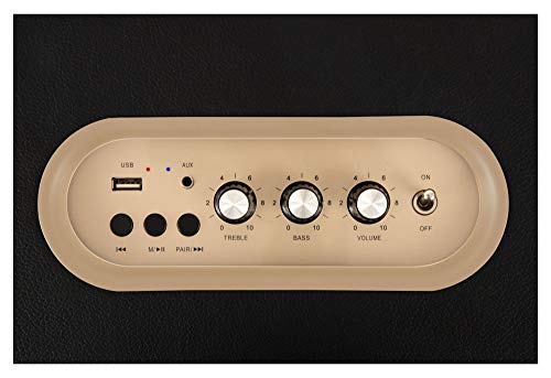 Bennett & Ross BB-860BK Blackmore altavoz con Bluetooth Negro