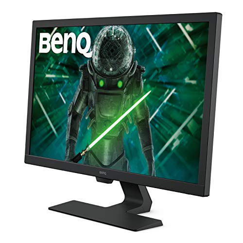 BenQ GL2780 - Monitor Gaming de 27" FullHD (1920x1080, 1ms, 75Hz, HDMI, DisplayPort, DVI, VGA, Altavoces, Eye-care, Sensor Brillo Inteligente, Flicker-free, Low Blue Light, antireflejos) - Color Negro