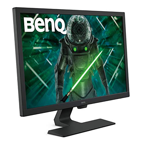 BenQ GL2780 - Monitor Gaming de 27" FullHD (1920x1080, 1ms, 75Hz, HDMI, DisplayPort, DVI, VGA, Altavoces, Eye-care, Sensor Brillo Inteligente, Flicker-free, Low Blue Light, antireflejos) - Color Negro