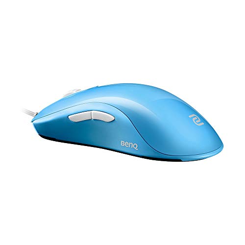 BenQ Zowie FK2-B Divina - Ratón óptico para Videojuegos (USB/Azul/3200dpi/5 Botones), Color Azul