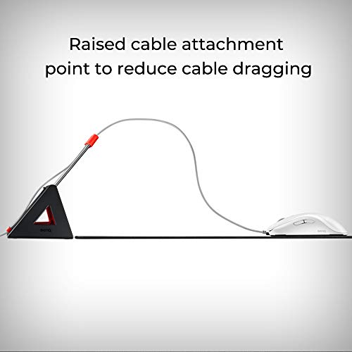 BenQ ZOWIE FK2-B - Ratón simétrico para juegos para Esports White Edition | Rendimiento de grado profesional, sin conductor, revestimiento brillante, tamaño mediano