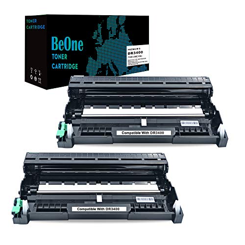 BeOne Unidades de Tambor DR3400 DR-3400 para Brother DCP-L5500DN L6600DW HL-L5000D L5100DN L5100DNT L5200DW L6250DN L6300DW L6300DWT L6400DW L6400DWT MFC-L5700DN L5750DW L6800DW L6800DWT L6900DW