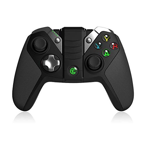 BESISOON Gamepad Profesional con conexión de Cable Gamepad del regulador del Juego de Joystick Bluetooth 2.4G Juego USB de la Hospitalidad (Color : Negro, tamaño : Un tamaño)